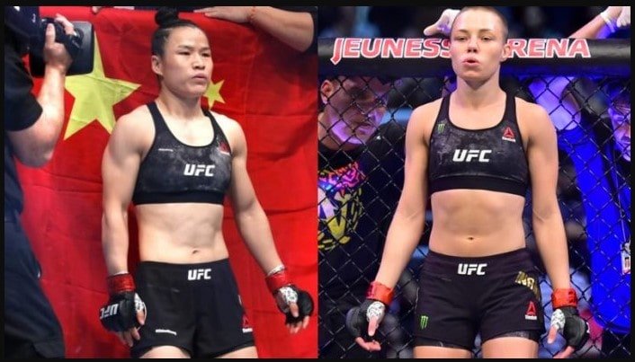 Zhang Weili vs Rose Namajunas